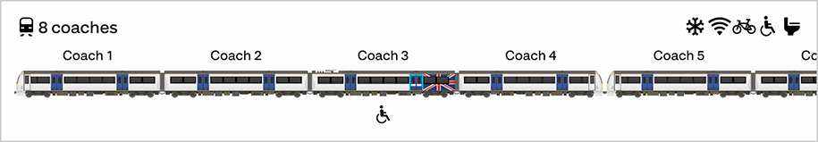 A class 357 in special livery