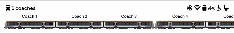 Class 168 Chiltern Mainline ‘Know Your Train’ diagram